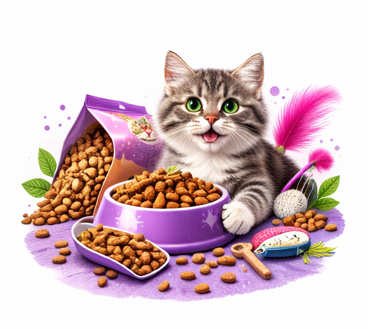 Суха храна за котки