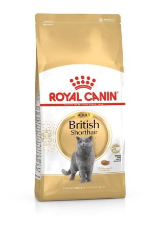 Royal Canin  BRITISH SHORTHAIR - Пълноценна суха храна за британски късокосмести котки в зряла възраст над 12 месеца