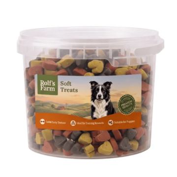 Rolf's Farm Mini Hearts mix 1500гр меки лакомства