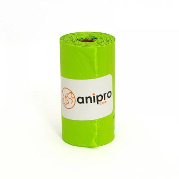 anipro компостируеми хигиенни торбички за кучешки отпадъци 1 ролка