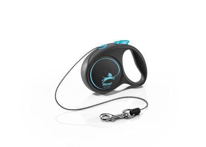 Автоматичен повод  flexi Black Design XS  - 3м въже, до 8кг