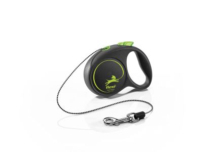 Автоматичен повод  flexi Black Design XS  - 3м въже, до 8кг