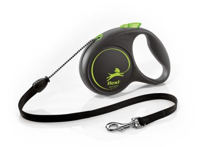 Автоматичен повод  flexi Black Design М  - 5м въже, до 20кг