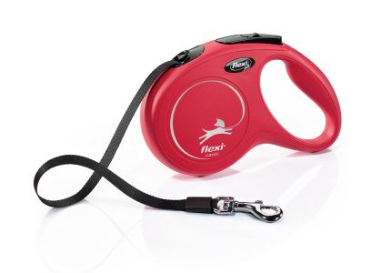 Автоматичен повод  flexi New Classic Medium -  5м лента, до 25 кг 