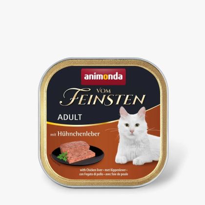 Vom Feinsten Adult  100гр – пастет с пилешки дроб 