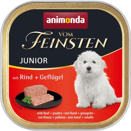 Vom Feinsten Puppy  150g - пастет с телешко и птиче за подрастващи