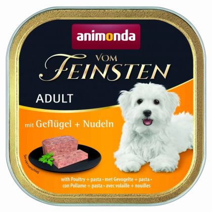 Vom Feinsten Menu 150гр - пастет с  птиче  + спагети за израснали