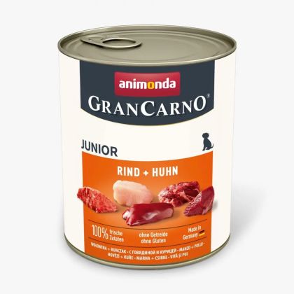 GranCarno®  Junior - говеждо+пиле за подрастващи кученца