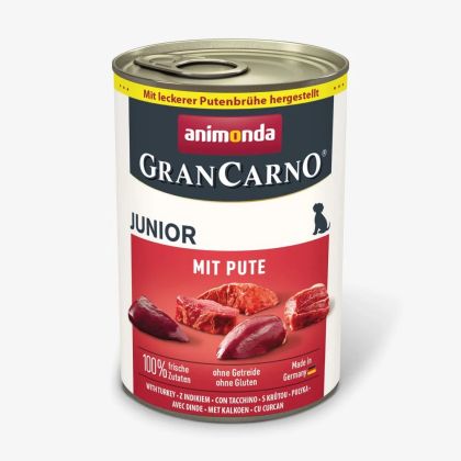 GranCarno®  Junior - пуешко месо за подрстващи кученца