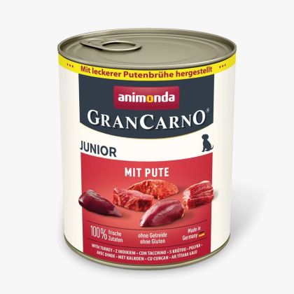 GranCarno®  Junior - пуешко месо за подрстващи кученца