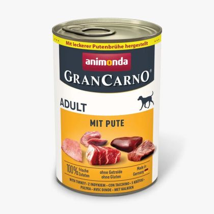 GranCarno Adult Dog - говеждо + пуйка за израснали кучета