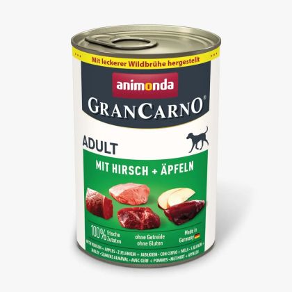 Gran Carno® Adult - еленско месо и ябълки за израсни кучета