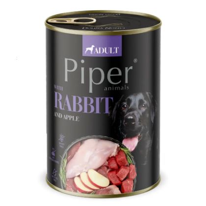 Piper® Adult 400гр - със заешко и ябълки за израснали кучета