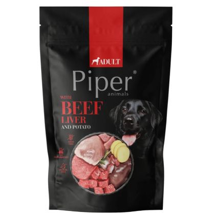 Piper Adult 500 гр - пауч за кучета с говежди дроб и картофи