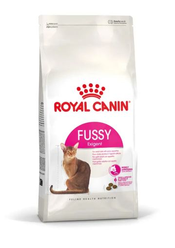 Royal Canin  FUSSY CAT - Балансирана и пълноценна суха храна за котки с капризен апетит в зряла възраст над 12 месеца