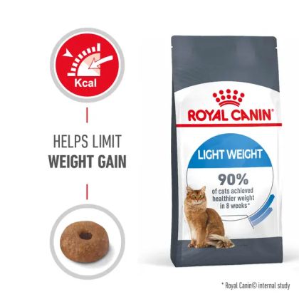 Royal Canin  LIGHT WEIGHTCARE 400гр - Пълноценна суха храна за котки над 12 месеца за предотратяване натрупването на наднормено тегло
