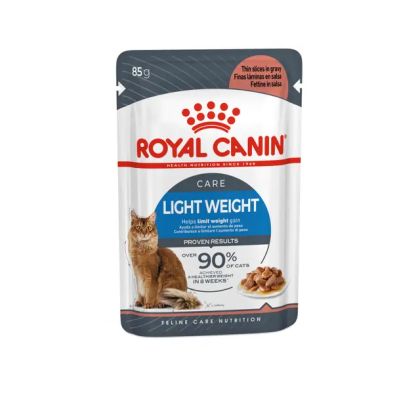 Royal Canin  LIGHT WEIGHTCARE 85g - Пълноценна мокра храна в пауч за склонност към наднормено тегло при възрастни котки над 12 месеца