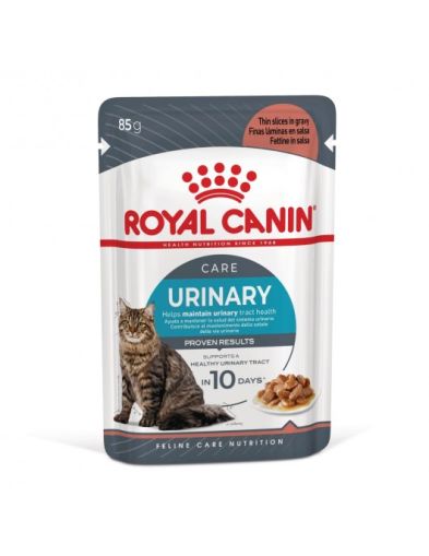 Royal Canin  URINARY CARE 85g - Пълноценна мокра храна в пауч за  котки над 12 месеца за поддържане здравето на уринарния тракт