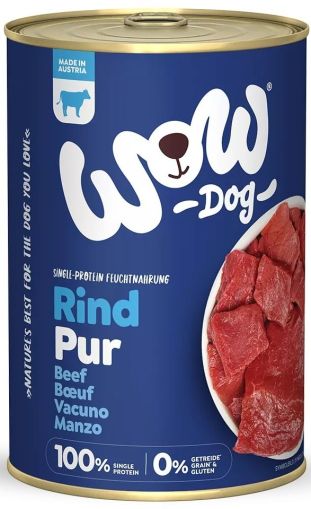 WOW Dog 400гр - MONO PROTEIN говеждо