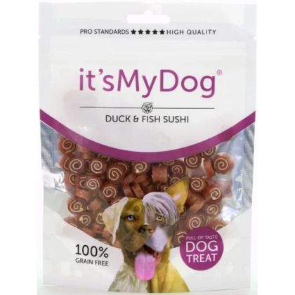 It's My Dog Sushi Duck & Fish Grain Free -  суши патица и риба 85гр, без зърно