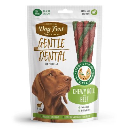Dog Fest  Дъвчащи ролки с говеждо за кучета от 5 до 40 кг. 