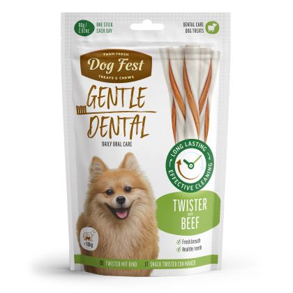 Dog Fest GD Twister с говеждо за кучета до 10 кг.