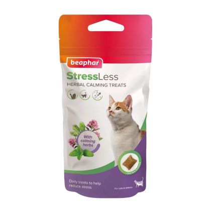 Beaphar Calming Bits –  успокояващи хапки за котки,35гр