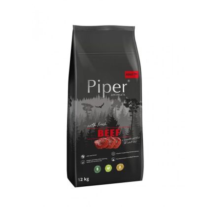 Piper Super Premium Beef 12кг -  гр.храна за израснали кучета с прясно говеждо месо