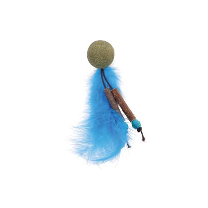 M-pets Cat Toy a Bug with Catnip Blue - Играчка за котка Буболечка с катнип син цвят