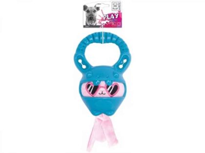 M-Pets - SWEETY Dog Toy with treat dispenser - Гумена играчка с дозатор за лакомства Суити, ринг с лициче 18 см,