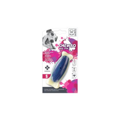 M-Pets - Toy dental bone - Дентална играчка, кокал изпъкнал, мента S
