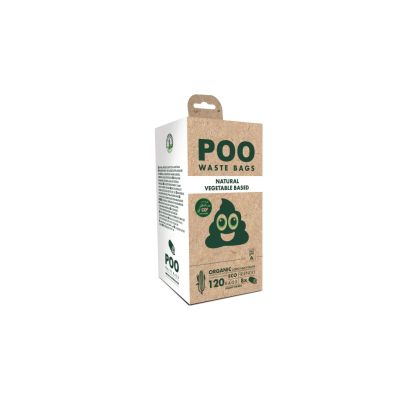M-pets - Poo Waste Bag Bio - 100% Биоразградими и компостируеми пликчета 8 ролки