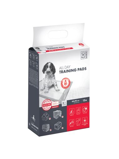 M-Pets - Puppy Training Pads Super Absorbent - Памперси за постилане супер абсорбиращи 60x90 см - 15 бр