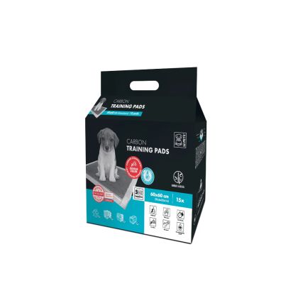 M-Pets - Carbon Dog Training Pads - Подложки с активен въглен 60 х 60 см / 15 бр