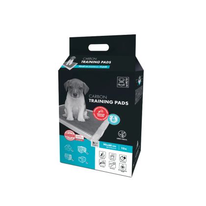 M-pets Carbon Training Pads - Подложки за кучета с активен въглен 90 х 60 см 15 бр