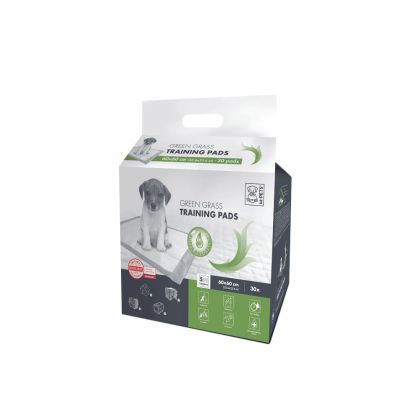 M-Pets Green Grass Puppy training pads - Памперси за постилане с аромат на Трева 60 х 60 см / 30 бр