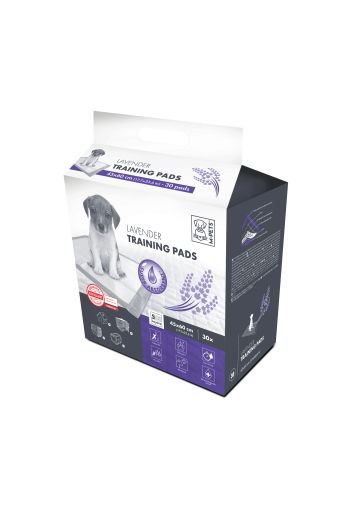 M-Pets Lavender Puppy Training Pads - Памперси за постилане с аромат на лавандула 45 х 60 см /  30 бр