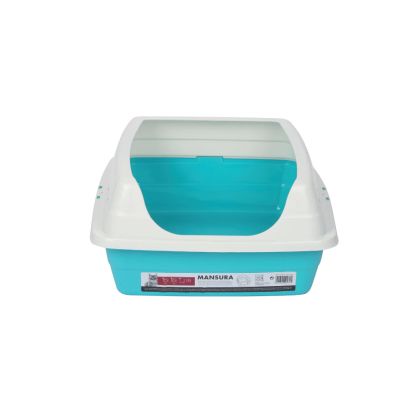 M-Pets - Mansura Cat Litter Tray with Rim- Котешка тоалетна Мансура с висок борд L 50 / 40 см