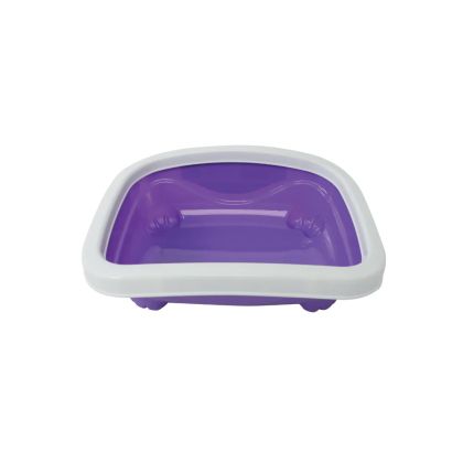 M-Pets - MEMPHIS Cat Litter Tray - Котешка тоалетна Мемфис заоблена, с борд  M 40 / 33 см