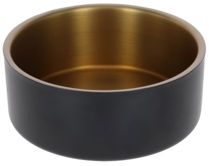 Stainless Steel Bowl Golden Двустенна стоманена купа  450 мл