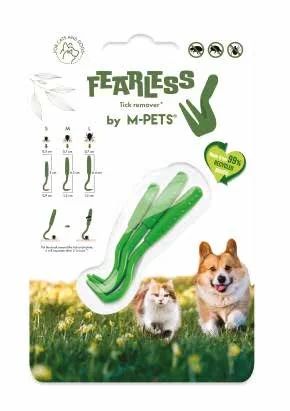 M-pets Fearless - Куки за вадене на кърлежи Комплект 3 бр