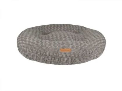 M-Pets - Bed Cocoon - Меко кръгло легло за куче Cocoon сиво 70 см