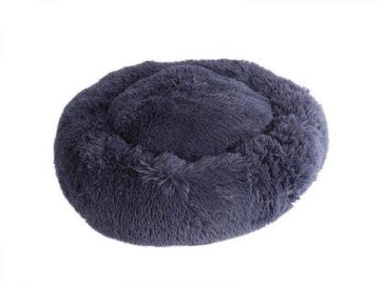 M-Pets - TAHITI Soft Cushions-Меко кръгло легло Tahiti - 60см тъмно сиво