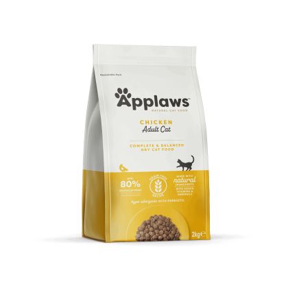 Applaws Adult Cat Chicken - суха храна за котка с 80% Пиле