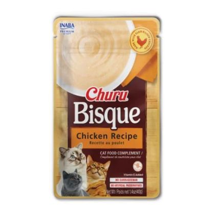 Inaba Churu Bisque Chiken Recipe - Крем супа за котка с пиле 40 гр