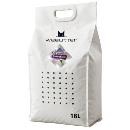 Weelitter PLUS - Натурална соева котешка тоалетна 18л + тапиока