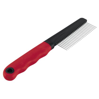 Ferplast GRO 5862 - гребен с хромирани зъбци за кучета и котки