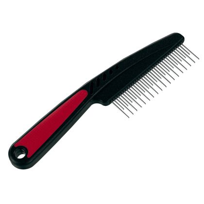Ferplast GRO 5878 – гребен с хромирани въртящи се зъбци