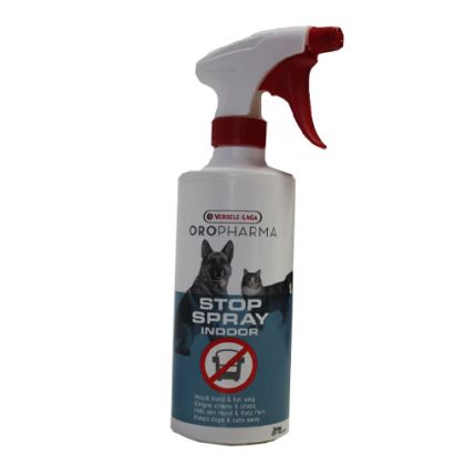 OroPharma Stop Indoor 500ml - спира кучето и котето от достъп до нежелани места вътре  