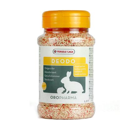 OroPharma Deodo Odour Control Apple 230g- ароматизатор на прах за клетки на малки животни - гризачи, зайци и порчета с аромат на ябълка